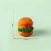 Comida de Simulación Juego Pan de Hamburguesa Decoraciones DIY Embotellado Bolsa Ciega Pasador Cuerda Adhesivo para Refrigerador Accesorios Mini Adornos Pequeños