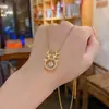Nuevo Modelo Yilu Youyou Lingdong Collar de Acero de Titanio, Lujo Ligero, Nicho, Versátil, No se Desvanece, Accesorio de Cadena para Clavícula al por Mayor