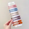 Pinza para el pelo dulce de dibujos animados estilo coreano para mujer, pinza para flequillo, pinza voluminizadora de raíz para peinar sin marcas, pinza de posicionamiento para lavarse la cara, accesorio para el cabello