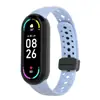 Nueva Correa de Silicona Magnética con Agujero Redondo Adecuada para Reloj Deportivo Xiaomi Mi Band 8/9/10 Correa de Silicona