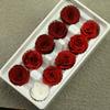 Flor mágica, flor eterna, grado B, 3-4 rosas, 10 flores secas, unicornio, regalo de San Valentín, caja, bolsa.