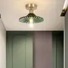 Luzes de corredor, luzes de corredor, lustres retrô estilo vintage para o hall de entrada, luzes simples e criativas na cor nogueira em estilo Wabi-Sabi para a entrada