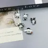 Desenho Animado Animal Preto e Branco Resina DIY Cola de Creme Capa de Celular Adesivo para Copo de Água Grampo de Cabelo Grampo de Cabelo Acessórios Brilhantes Acessórios para Sapatos
