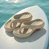 Chanclas Resistentes al Desgaste, Casuales y de Moda, para Hombre, en Verano, con Suela Suave, Antideslizantes, para Playa, con Sensación de Estar Pisando Mierda