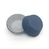 Fabricantes transfronterizos de moldes para hornear de papel para pasteles redondos con impresión 100%, resistentes a altas temperaturas y a prueba de aceite.