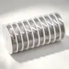 Alambre de Acero Color Natural de 0.5 mm Empaque Pequeño Independiente Hilo de Plomo Hilo para Cuentas Accesorios para Manualidades de Cuentas Pulsera Trenzada Collar