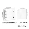 Almacenamiento de Uñas Fresco y Elegante con Doble Cremallera Seleccionado Cuidadosamente Libro Transparente de PVC para Colección de Uñas Álbum de Mini Almacenamiento Desmontable de Hojas Sueltas