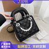 Bolsa de luxo leve de nicho francês feminina 2025 nova cor sólida bolsa de ombro crossbody de alta qualidade bolsa estilosa portátil daffy