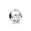 Panjia Nova Quente Prata Gatinho Cachorrinho Coelho Contas DIY Acessórios Pulseira Mão