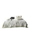 Conjunto de Colcha de Verão Tencel Refrescante de Quatro Peças Lençóis Estampados de Seda Gelada para o Verão Colcha Fina de Ar Condicionado