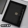 Caja de Regalo con Set de Cuadernos Estilo Chino, Logo Personalizado, Libro de Registro de Oficina, Cuaderno de Recuerdo para Empresa Corporativa