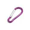 Fabricante Personalizado No. 6 Mosquetón de Aleación de Aluminio en Forma de Calabaza Luz LED Hebilla de Conexión para Mochila Hebilla Portátil para Exteriores de Escalada