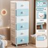 Gabinete de Almacenamiento Tipo Cajón de Plástico para Hogar Sala de Estar Gabinete para Juguetes y Snacks Armario Infantil Multicapa para Almacenamiento de Ropa