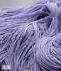 Gomas de Pelo Hexagonales Delgadas de Alta Elasticidad de 2 mm Bandas de Goma Accesorios para el Cabello Cuerda de Mano No Necesita Atar Cordones de Zapatos