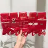 Calcetines Rojos de Nuevo Estilo para Otoño e Invierno, Calcetines Deportivos Rojos de Cintura Media para Hombres y Mujeres, Calcetines Rojos de Algodón para Bodas y Año del Zodiaco, Al Por Mayor en Stock