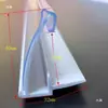 Tiras de Etiqueta de Preço para Freezer, Tiras de Cartão, Etiquetas de Preço, Tiras de Preço para Vitrine, Tiras de Cartão Transparentes