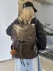 Envío Transfronterizo Estilo Coreano Moda Moderna Mochila de Cuero Suave PU Bolsa Escolar para Estudiantes Bolsa Deportiva Casual para Hombres y Mujeres