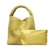 Bolsa Tejida Transfronteriza Bolso Tote para Mujer Gran Capacidad Bolsa Cesta de Verduras Bolsa de Compras Bolsa General Bolsa para Mujer Combinación con Todo 61