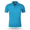 Polo de manga corta de secado rápido para hombre, personalizado al por mayor, uniforme de clase grupal, camisa cultural, overol, camiseta con solapa con logo estampado, ancho