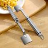 En existencia Pala para maíz Cepilladora y trilladora de maíz de acero inoxidable Cuchillo para maíz Granulador doméstico Utensilios de cocina