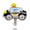 Globo de Papel de Aluminio con Forma de Coche Excavadora de Policía Niño Niños Bebé Decoración de Escena de Fiesta de Cumpleaños
