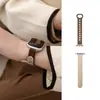 Para Apple watch345678 Generación Correa de Cuero Iwatch Correa de Cuero Pulsera de Doble Clavo Correa de Apple