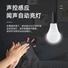 Interruptor de indução com controle de som e luz Lâmpada de teto para corredor Sensor integrado LED de controle automático de luz com atraso