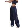 Moda de Verão Europeia e Americana Transfronteiriça Personalidade Estilo de Rua Americano Cordão Lateral Solto Casual Calças Multicores