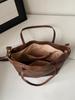 Bolso de Hombro de Gran Capacidad para Viajes Cortos Color Sólido Nuevo Retro Otoño e Invierno Bolso Tote Simple a Cuadros Bolso para Viajes al Trabajo y Fitness