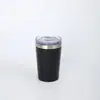 Taza de Leche Mini Simple de 12 oz Taza de Café al Vacío de Acero Inoxidable 304 Taza Termo Portátil para Coche al Aire Libre
