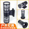 Lámpara de pared para exteriores impermeable para exteriores nueva china simple lámpara de jardín portalámparas E27 pared exterior pasillo terraza plaza doble cabezal