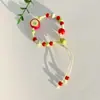 Pulsera de Cerámica Jingdezhen Nueva Pulsera de Cerámica Estilo Chino Joyería Hecha a Mano Cuerda Estilo Tíbet Puesto de Pulseras Jingdezhen