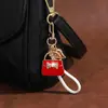 Nuevo Regalo de San Valentín Llavero Colgante Corazón Sensación de Alta Gama Cadena para Teléfono Encanto de Bolso Corazón Accesorio Creativo