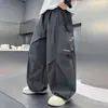 Pantalones Casuales Finos Nuevos de Primavera para Niños Mayores, Pantalones Deportivos Sueltos de Primavera y Otoño para Niños, Pantalones Cargo para Niños, Modernos