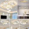 Lámpara de araña creativa con diseño de estrellas para sala de estar, lámpara de techo elegante de lujo para comedor, dormitorio, paquete combinado 2023, nuevo