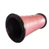 Manguera de succión y descarga con brida de gran diámetro para obras de construcción, manguera de extracción de lodo para drenaje de zanjas de cimentación, manguera personalizada para dragado y limpieza de ríos
