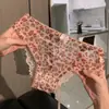 Caliente Estampado de Leopardo* Nuevo Sexy Encaje Encaje Braguitas para Mujer Cintura Baja Puro Lujuria Algodón Transpirable Hueco Calzoncillos