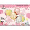 Set de Globos de Papel de Aluminio de Colores Mixtos 'Feliz Cumpleaños' 5 Piezas en Stock Transfronterizo para Decoración de Escena de Fiesta de Cumpleaños Inflable