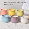 Vaso de cerâmica multi-carnudo criativo mini combinação macaron planta cacto vaso de mesa ornamentos fabricantes de vasos atacado