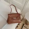 Bolsa Tote Retrô de Grande Capacidade para Mulheres 2025 Inverno Novo Estilo Casual Elegante com Alça de Ombro e Transversal