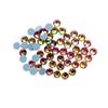 Explosiones Transfronterizas de Amazon Colorido Adhesivo Hot Melt Pedrería Fondo Plano Imitación Austriaca Pedrería Hot Zapato Bolso Ropa Accesorios DIY