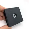 Topes de Rueda Cuadrados y Redondos, Tapones de Tuerca para Tubo de Rueda, Tapas de Rueda Cuadradas, Patas Ajustables, Tapones de Tubo de Tornillo para Piso Ajustables, Tapones de Plástico