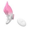 Vibrador remoto portátil para exteriores para mujer | Diseño silencioso no sensorial, reino secreto de terremoto fuerte, clímax, juguete interactivo remoto para parejas