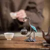 Mini Suporte para Incenso Queimador de Incenso Fumegador de Incenso Suporte para Incenso Doméstico para Interior Sem Cinzas Bandeja para Incenso Suporte para Incenso Divertido Tapete para Incenso Queima de Incenso em Espiral Base para Incenso