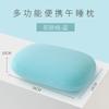 Almohada Pequeña Personalizada para Siesta de Pan, Almohada para Barriga de Espuma Viscoelástica, Almohada Pequeña de Oficina para Cuatro Estaciones, Almohada de Siesta con Rebote