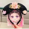 Aro Noble Gege Cabeza Palacio Viento Leyenda de Zhen Huan Emperatriz y Emperatriz Aro para el Cabello Lavado Cara Bandera Cabeza Sombrero Divertido