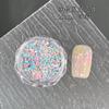 Lentejuelas de amor de estrella, joyería para uñas, lentejuelas de estrella de cinco puntas, lentejuelas brillantes para uñas, lentejuelas para uñas, joyería de hadas