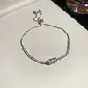 Pulseira Pingente Coração Zircônia Laço Flecha Redonda Flor Moda Versátil Joia de Luxo Leve Alta Qualidade