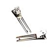5cm modelo comércio exterior garfo duplo clipe barbearia posicionamento clipe hairpin sem costura DIY Yiwu mercado preço em tempo real novo atacado