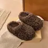 Mules Versátiles de Punta Cerrada para Mujer Zapatos Simples de Piel 2026 Nuevos Casuales para Persona Perezosa Uso en Exteriores Temporada de Otoño e Invierno Suela Gruesa